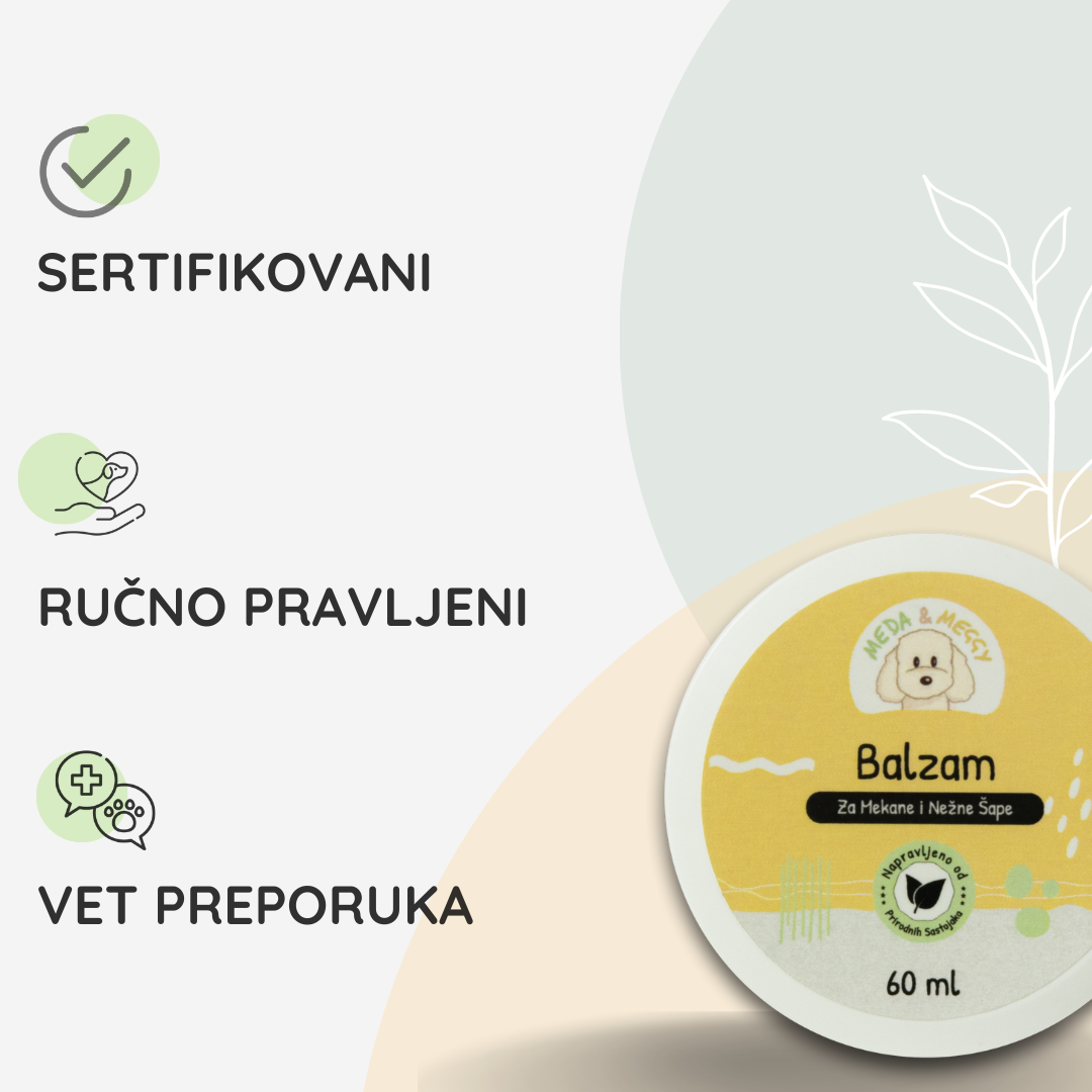 Balzam za pse | za Mekane i Zdrave šape