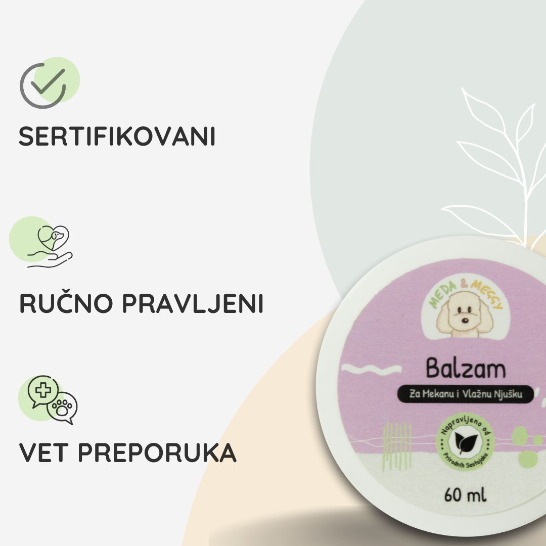 Balzam za pse | za Zdravu i Vlažnu njušku