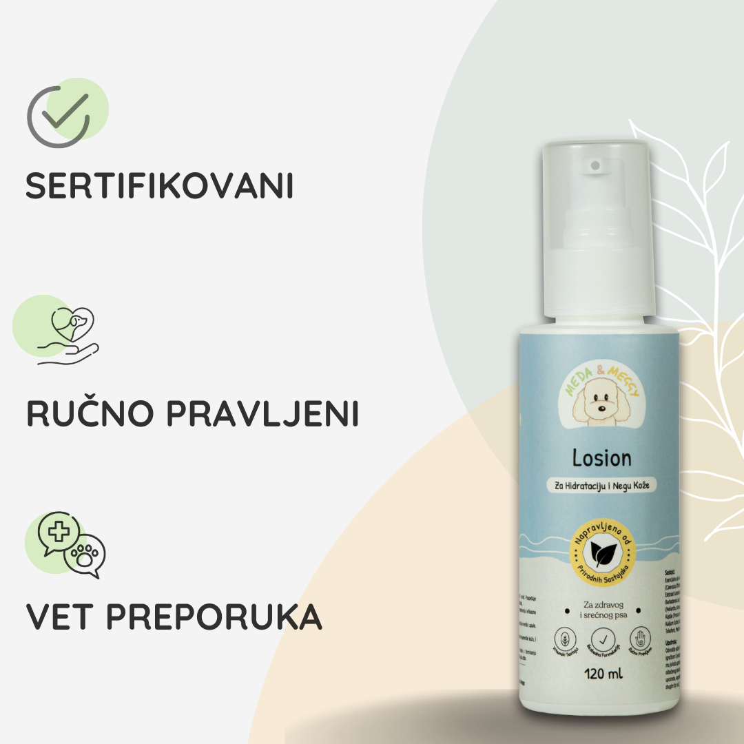Losion za pse | za Hidrataciju i Negu kože