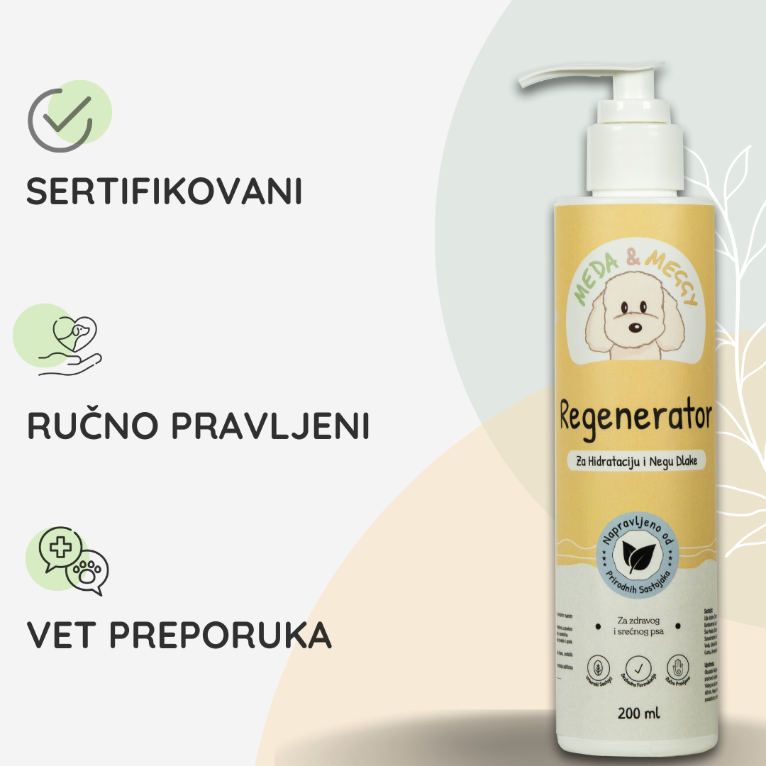 Regenerator za pse | za Hidrataciju i Negu dlake