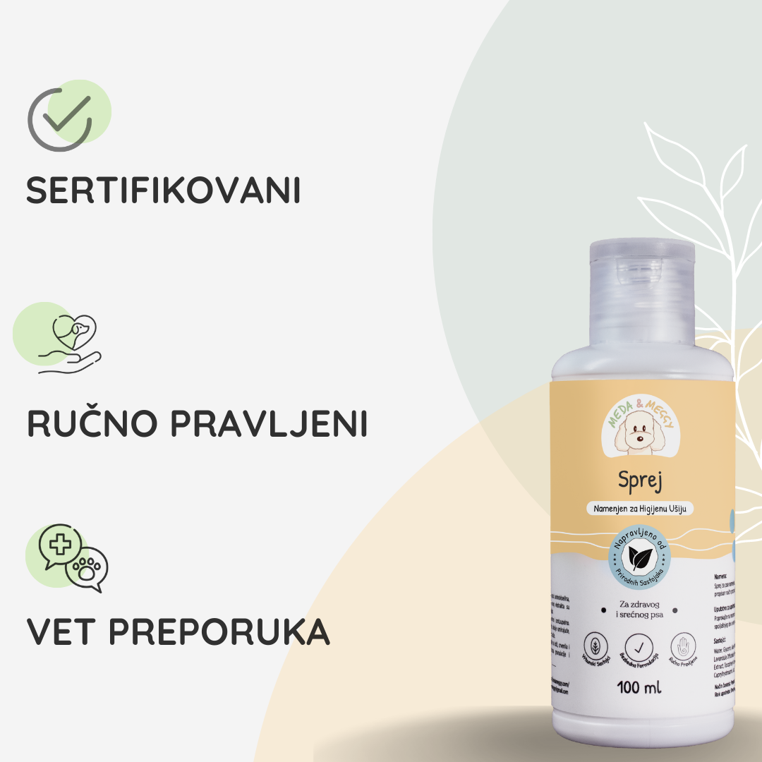 Losion za Pse | za Higijenu Ušiju