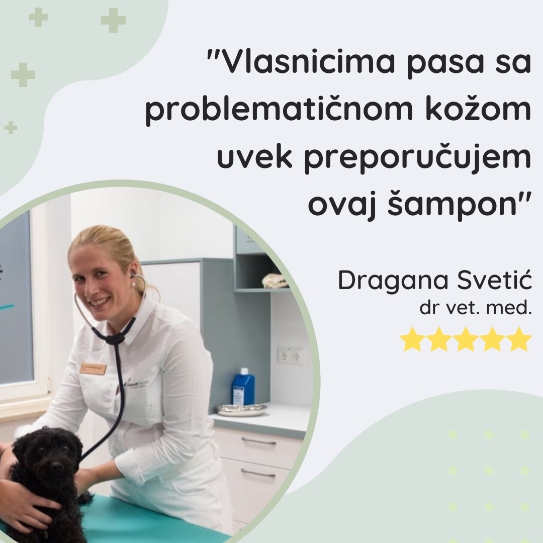 Šampon za pse | za Iziritiranu i Oštećenu Kožu