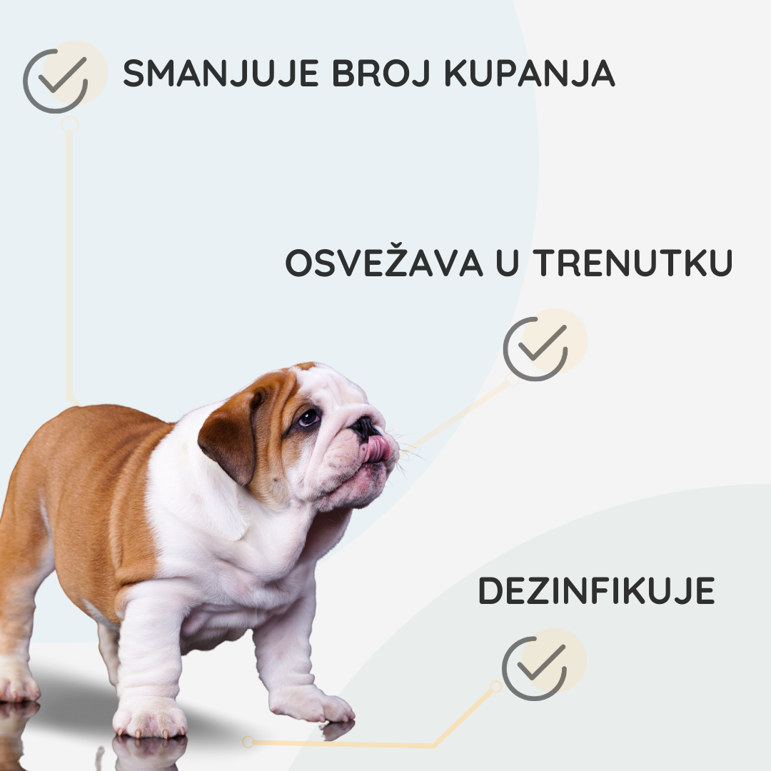 Šampon za pse | za Suvo Pranje