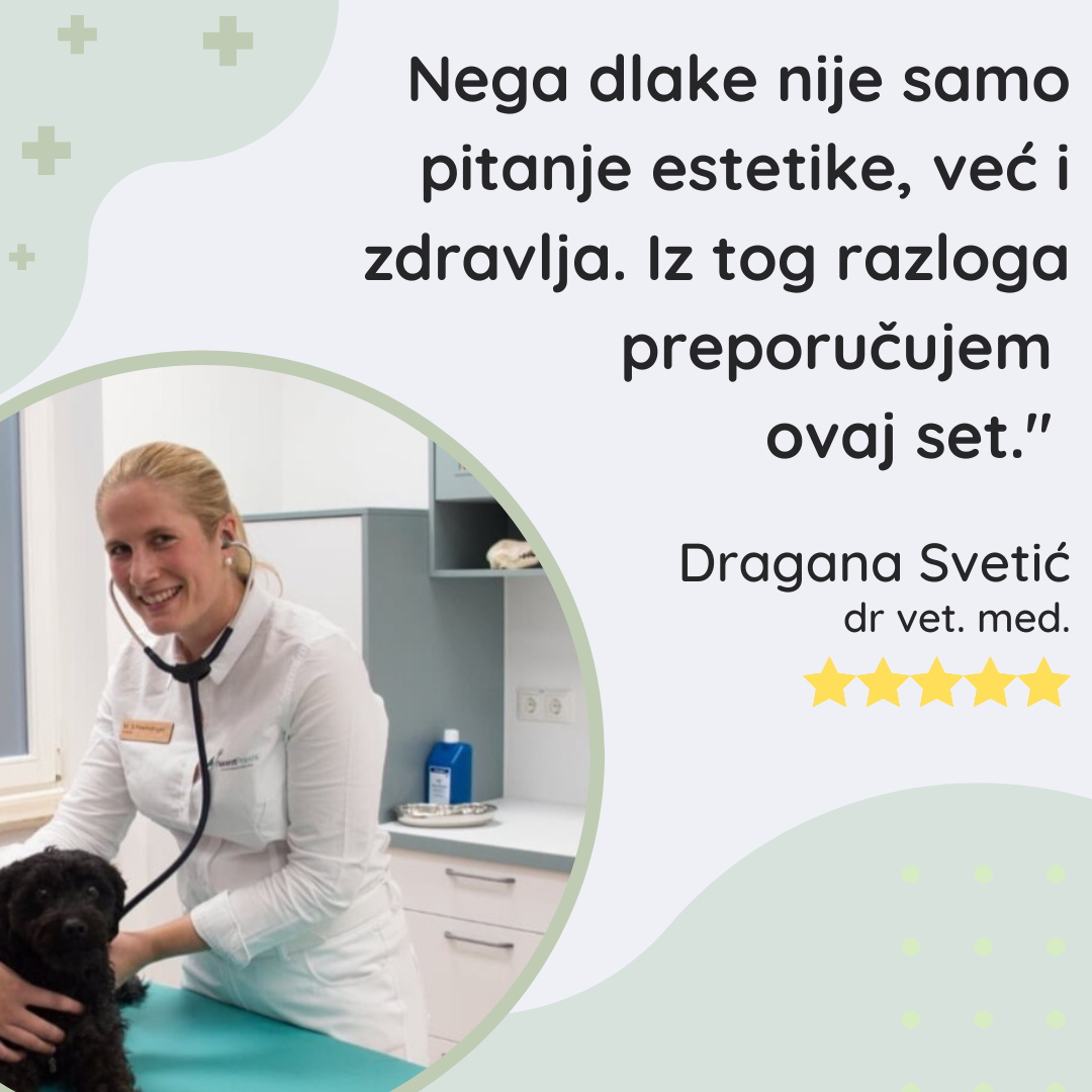 Set za Zdravu i Negovanu Dlaku