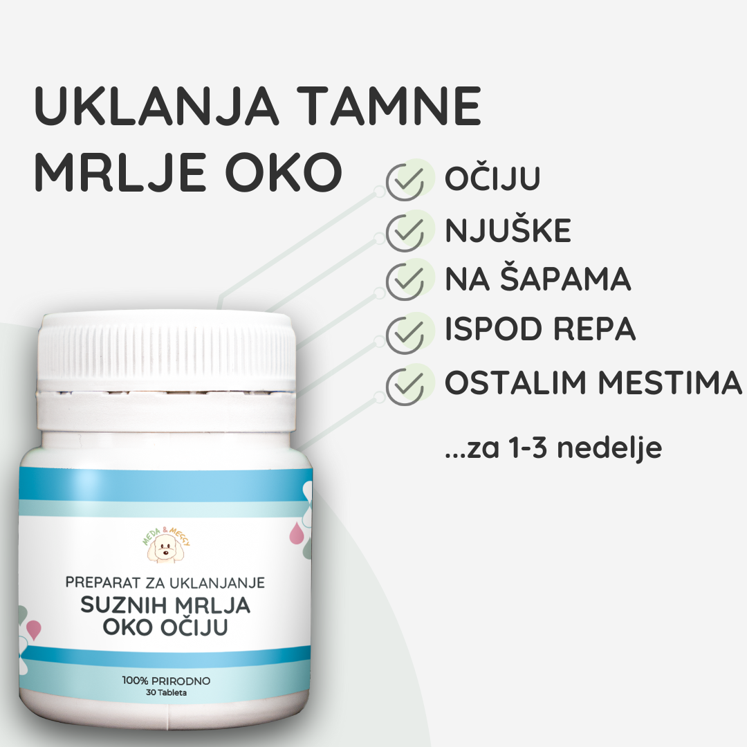 Set za Pse | sa Tamnim Mrljama oko Očiju