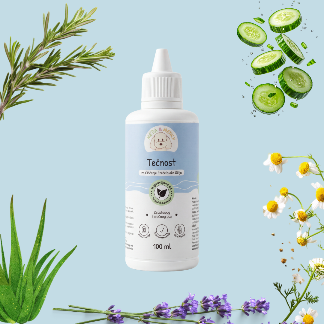 Tečnost za Pse | za Higijenu Predela oko Očiju