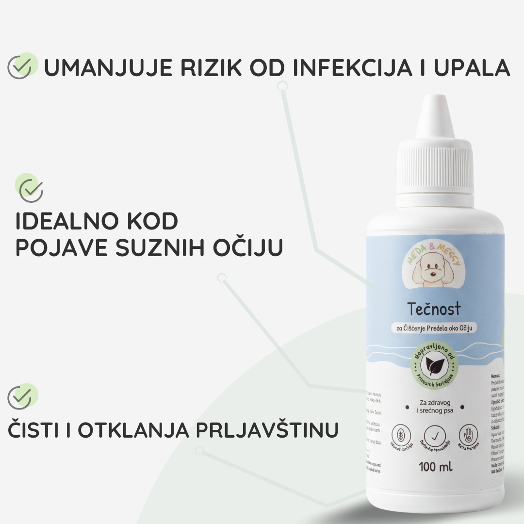 Set za Pse | sa Tamnim Mrljama oko Očiju